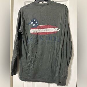 Men's Olive Long Sleeve Shirt